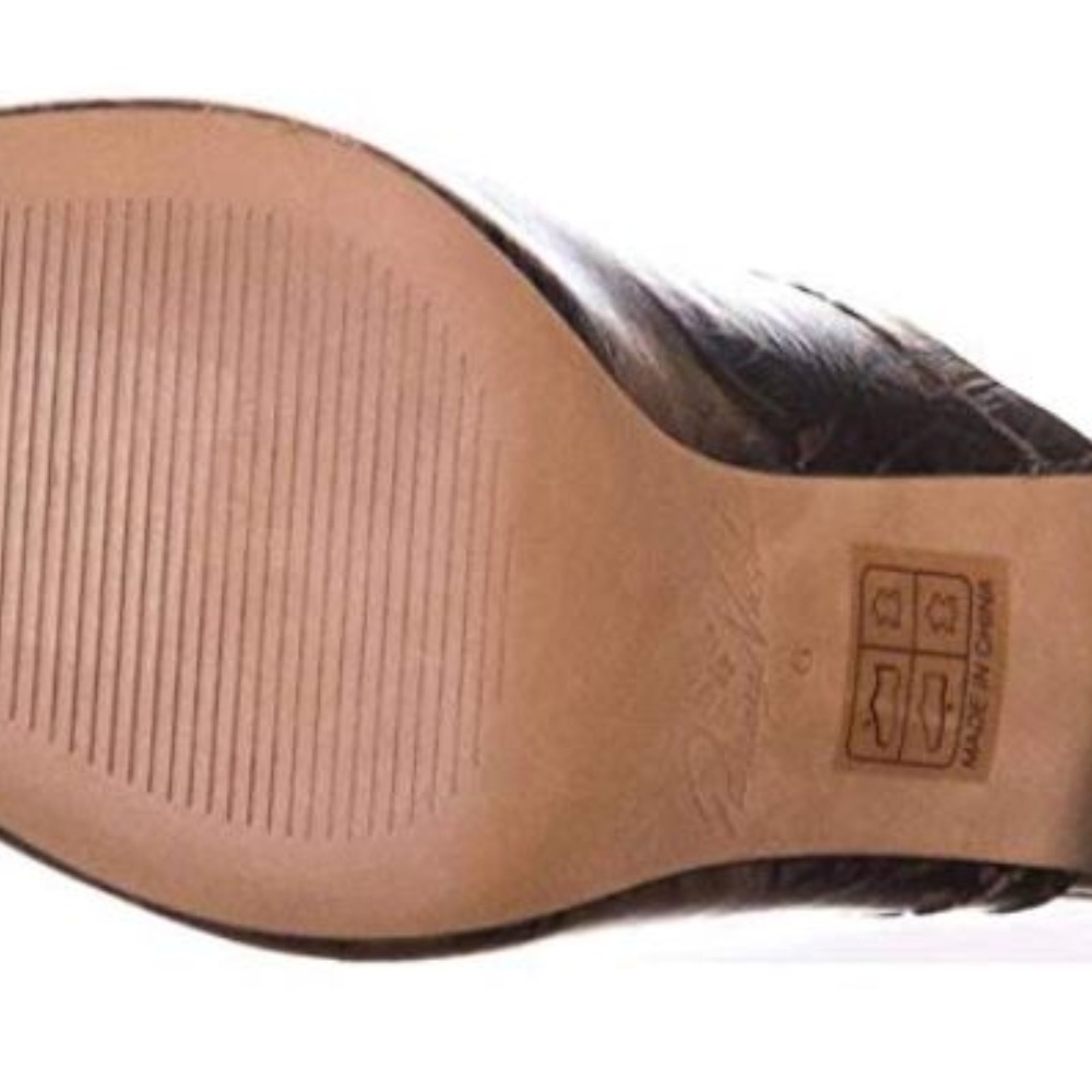 Patricia Nash Womens Ruffina Printed Leather Mules - Picture 3 of 6